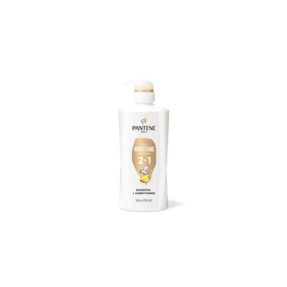 Pantene Pro-V Daily Moisture Renewal 2 in 1 Shampoo and Conditioner, 17.9 fl oz