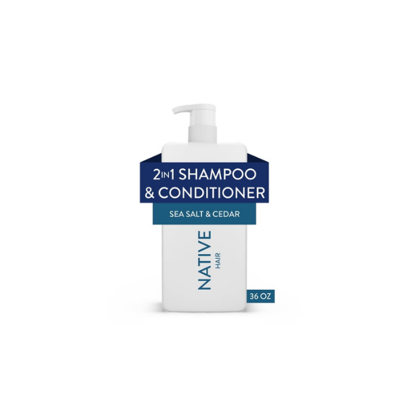 Native Full and Thick 2-in-1 Shampoo and Conditioner Sea Salt and Cedar 36 fl oz