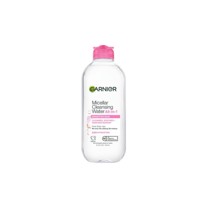 Garnier SkinActive Micellar Cleansing Water All in 1 Makeup Remover, Face Cleanser, 13.5 fl oz