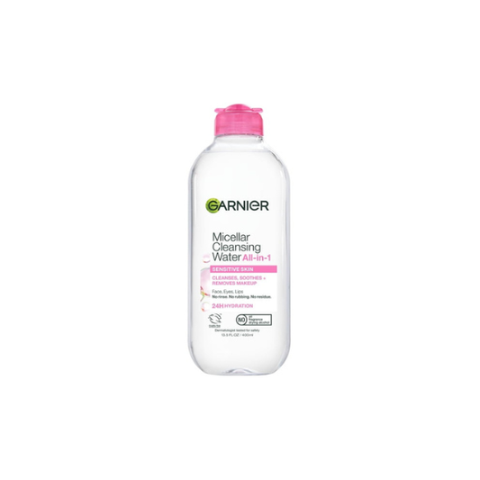 Garnier SkinActive Micellar Cleansing Water All in 1 Makeup Remover, Face Cleanser, 13.5 fl oz
