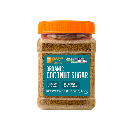 BetterBody Foods Organic Coconut Sugar, 24 oz