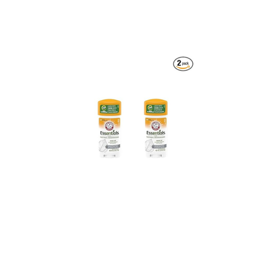 ARM & HAMMER Essentials Natural Deodorant Unscented 2.50 oz (Pack of 2)