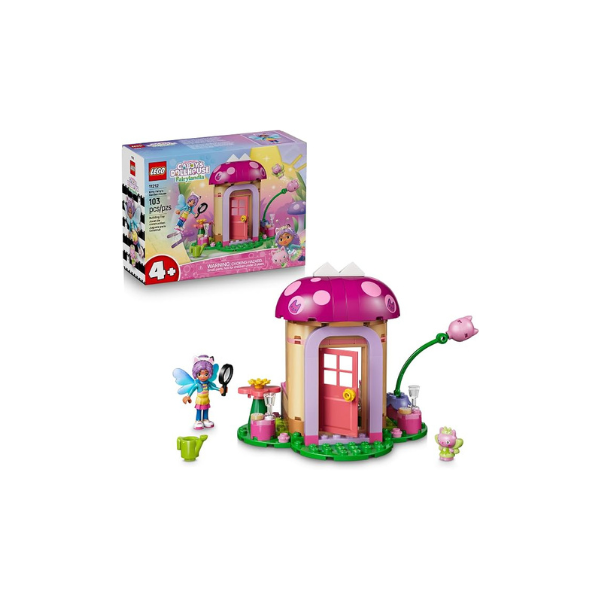 LEGO Gabby's Dollhouse Kitty Fairy's Garden House 11212 | Preschool Building Toys for Girls & Boys, Ages 4+, W/ Starter Bricks, Sturdy Build for Pretend Play, 103 pieces, Gift Idea