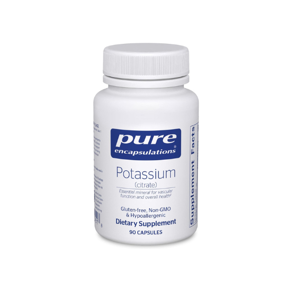 Pure Encapsulations Potassium (Citrate), 90 Capsules