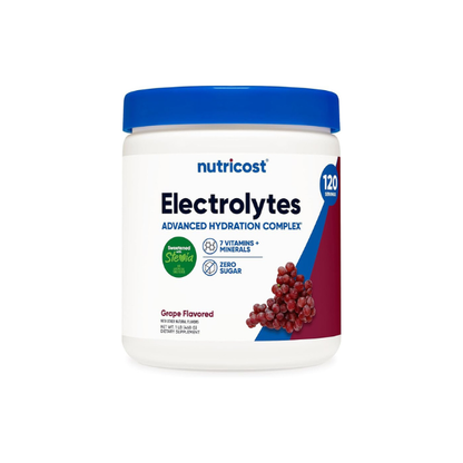 Nutricost Electrolyte Complex Powder (120 Servings, Grape)
