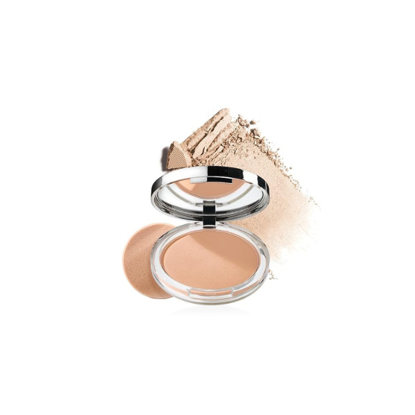 Clinique Stay-Matte Sheer Pressed Face Powder For Oily Skin Types | Sheer Coverage | Minimizes Shine | Makeup & Setting Powder