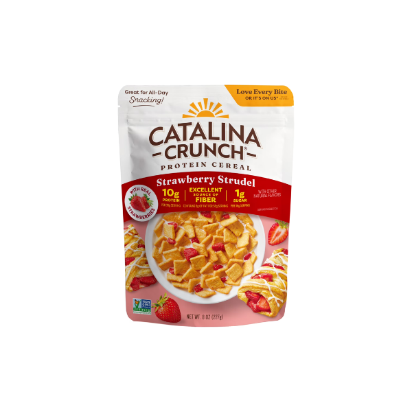 Catalina Crunch Protein Cereal, Strawberry Strudel, 8 oz
