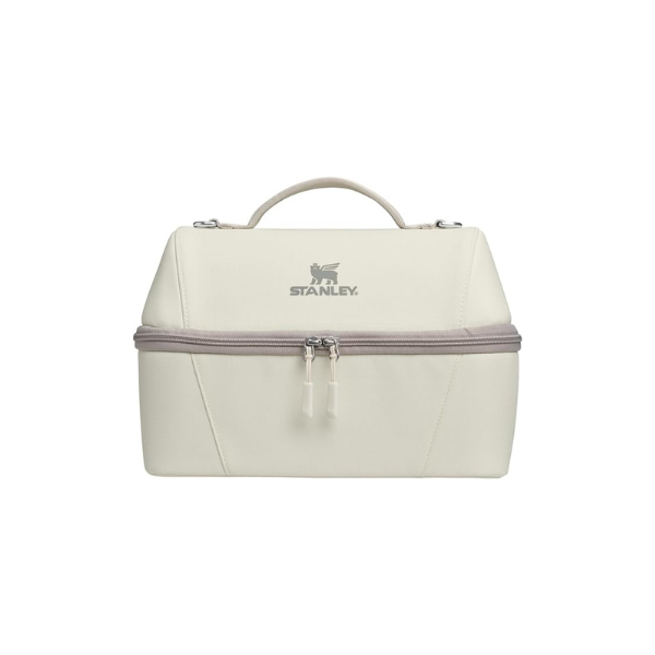 STANLEY FlowState Duo Lunchbox 7.76L, Insulated Lunch Bag, Cream