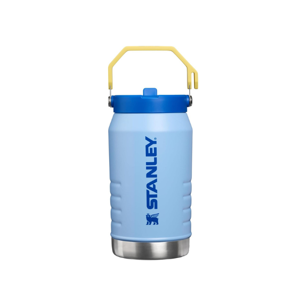 STANLEY IceFlow Flip Straw 2.0 Jug, 64 oz, Cornflower Admiral Blue