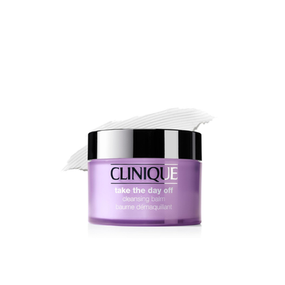 Clinique Take The Day Off Cleansing Balm Makeup Remover | Dissolves Face + Eye Makeup and Sunscreen | For All Skin Types
