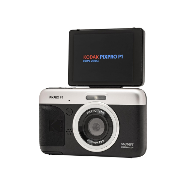 KODAK PIXPRO P1 13MP Waterproof Digital Camera, Black