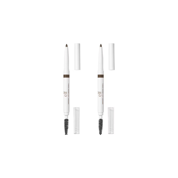 e.l.f. Instant Lift Brow Pencil - 2 Pack, Neutral Brown