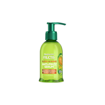 Garnier Fructis Frizz Control Hair Serum with Kera System Argan Oil, All Hair Types, 5.1 fl oz