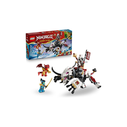 LEGO NINJAGO Zilvar and Grimtak the Dragon Beast 71863 | Building Toys for Boys & Girls, Ages 7+, Action Figures for Pretend Play, 3 Minifigures, 232 pieces, Gift for Birthdays