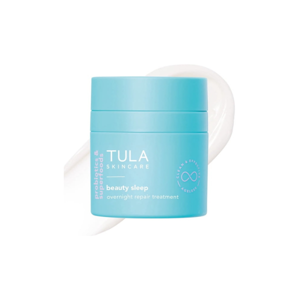 TULA Skin Care Beauty Sleep Overnight Repair Treatment - Anti-Aging Night Cream, 1.7 oz.