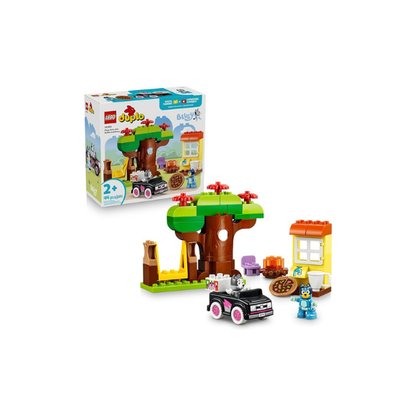 LEGO DUPLO Bluey Pizza Girls with Muffin and Bluey - Learning and Building Toy for Toddlers, Ages 2+ - Bluey Playset with 2 Toy Figures for Boys & Girls - Gift Idea for Birthdays - 10469