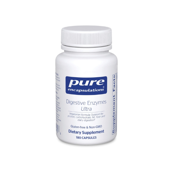 Pure Encapsulations Digestive Enzymes Ultra, 180 Counts