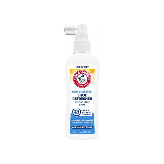 Arm & Hammer Shoe Refresher & Deodorizer Spray, Ocean Blast, 3.4 oz