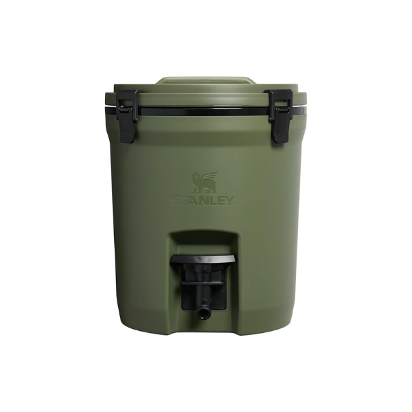 Stanley Adventure Fast Flow Water Jug | Leakproof Ice Water Dispenser | Insulated Beverage Cooler | Easy Pour Spigot and Latched Foam Lid | BPA-Free