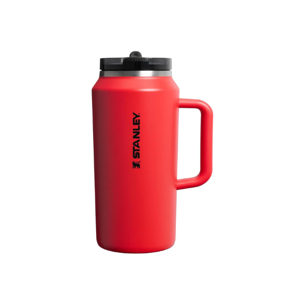 STANLEY Quencher ProTour Flipstraw Tumbler, 64 oz, Chili Black