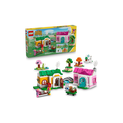 LEGO Animal Crossing Creative Houses: Seasons of Fun Building Toy - Pretend Play Set for Girls & Boys, Ages 7+ - Create 2 Houses W/1 Set of Building Blocks for Kids - Gift Idea for Birthdays -77057