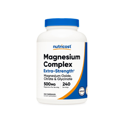 Nutricost Magnesium Complex Extra Strength 500mg, 240 Capsules