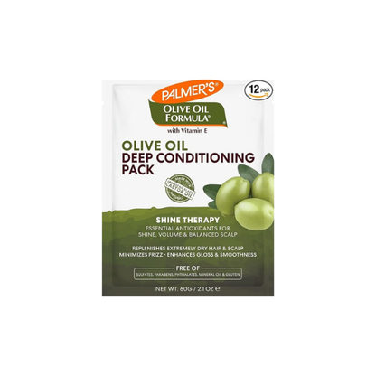 Palmer's Deep Conditioner Hair Mask, Olive Oil Formula for Dry Hair, 2.1 Ounce (Pack of 12)