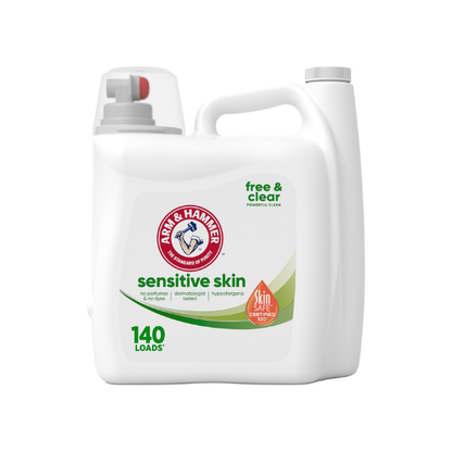 ARM & HAMMER Sensitive Skin Free & Clear Liquid Laundry Detergent