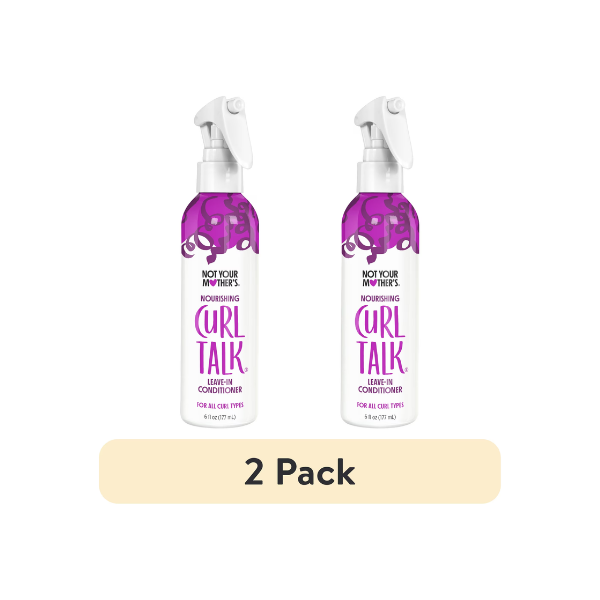 (2 pack) Not Your Mother's Curl Talk Leave-In Conditioner, 6 fl oz