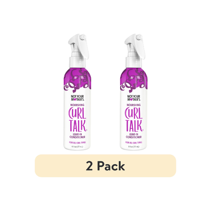 (2 pack) Not Your Mother's Curl Talk Leave-In Conditioner, 6 fl oz