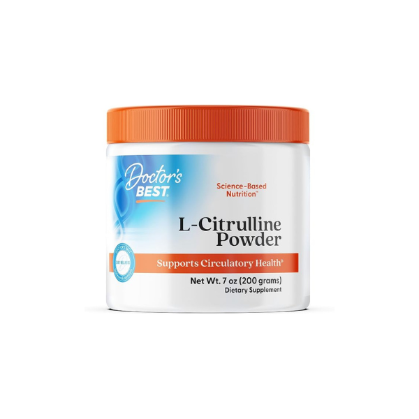 Doctors Best L-Citrulline Powder, Nitric Oxide Metabolism Support, 7 oz