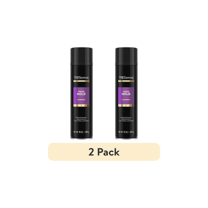(2 pack) TRESemmé Hairspray For 24-Hour Frizz Control Freeze Hold and All-Day Humidity Resistance ,11 oz