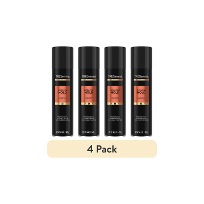 ( 4 pack ) TRESemmé Ultra Fine Hairspray For 24-Hour Frizz Control With Pro Lock Tech ,14.6 oz