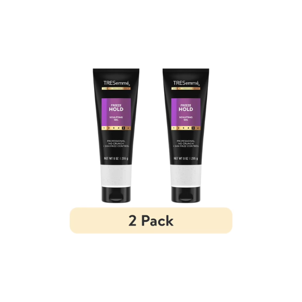 (2 pack) TRESemmé Mega Control Alcohol-Free Hair Gel For Frizz Control With Coconut Oil ,9 oz