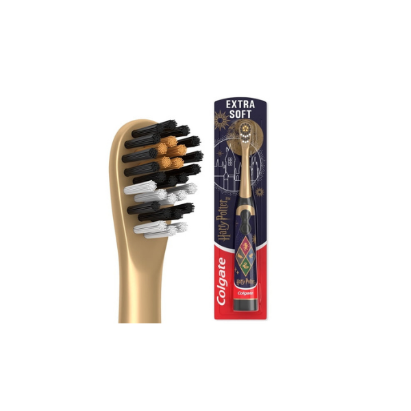 Colgate Harry Potter Kids Battery Toothbrush, Extra Soft, 1 Pack