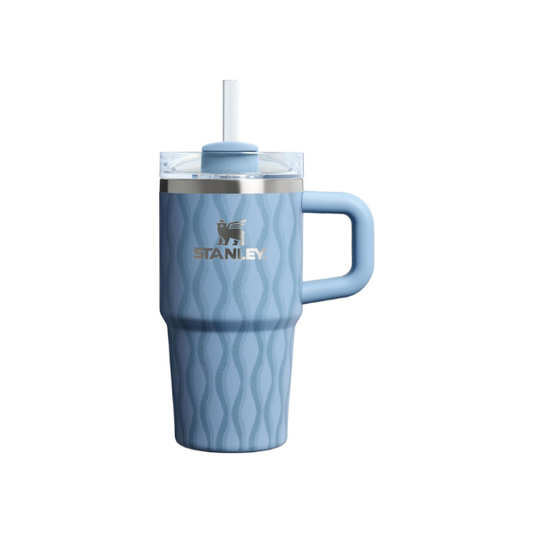 STANLEY Quencher H2.0 Flow State Tumbler, 20 oz, Slate Blue Drift