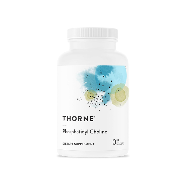 THORNE Phosphatidyl Choline, 420 mg Phosphatidylcholine, 60 Softgels