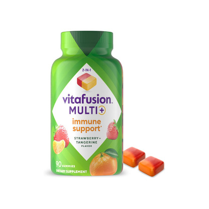 Vitafusion Multivitamin Gummies + Immune Support | 90 Adult Gummy Vitamins