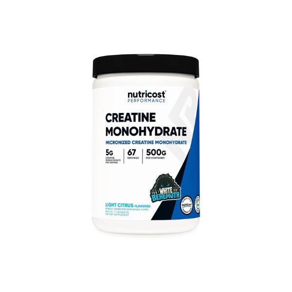 Nutricost Creatine Monohydrate Powder (White Behemoth) 500 Gram