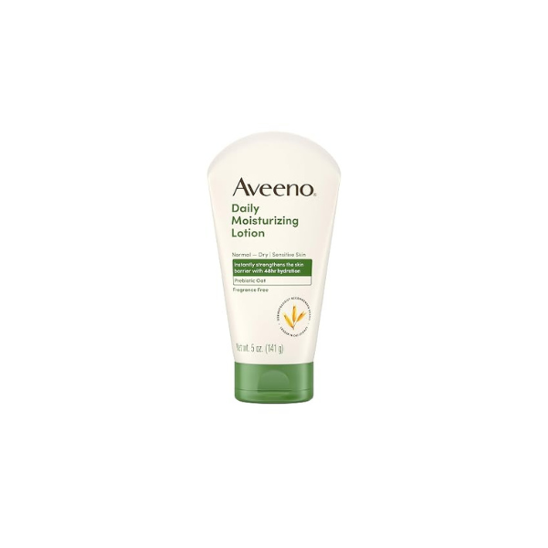 Aveeno Daily Moisturizing Body Lotion, Fragrance-Free, 5 oz