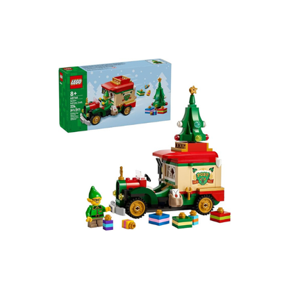 LEGO Santa’s Delivery Truck Building Toy for Kids - Construction Set for Play or Christmas Decor - Building Blocks for Girls & Boys, Ages 8+ - Holiday Craft Ideas for Families - 40746