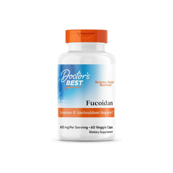 Doctor's Best Fucoidan Supplement for Men & Women, Non-GMO, 60 Veg Caps
