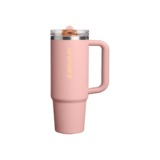 STANLEY Quencher ProTour Flipstraw Tumbler, 30 oz, Peach Rose