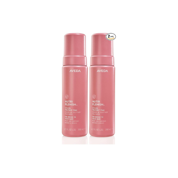 Aveda Nutriplenish Styling Treatment Foam 6.7 OZ (Pack of 2)