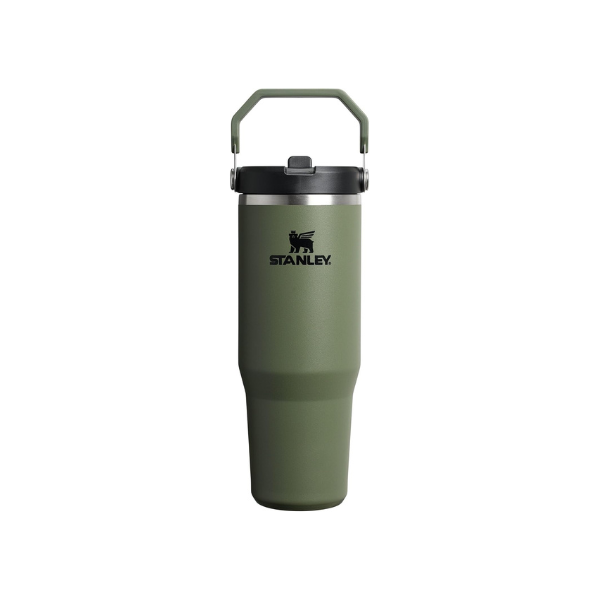 STANLEY IceFlow 2.0 Flip Straw Tumbler, 30 oz, Dried Pine