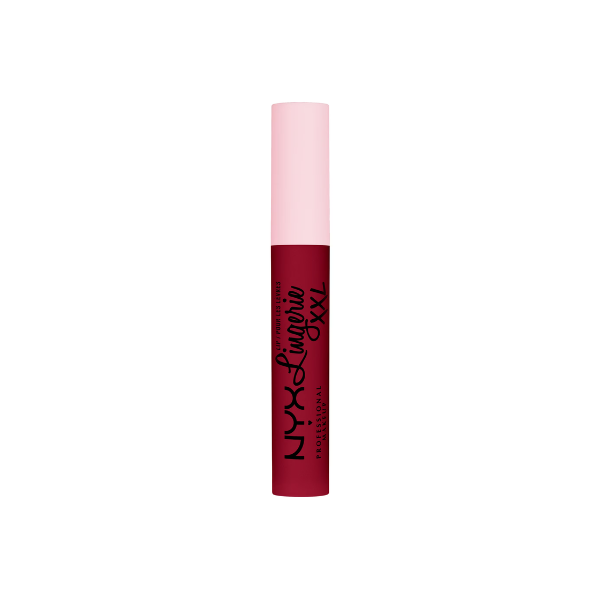 NYX Professional Makeup Lip Lingerie XXL Liquid Lipstick Makeup, Sizzlin', 0.13 fl oz