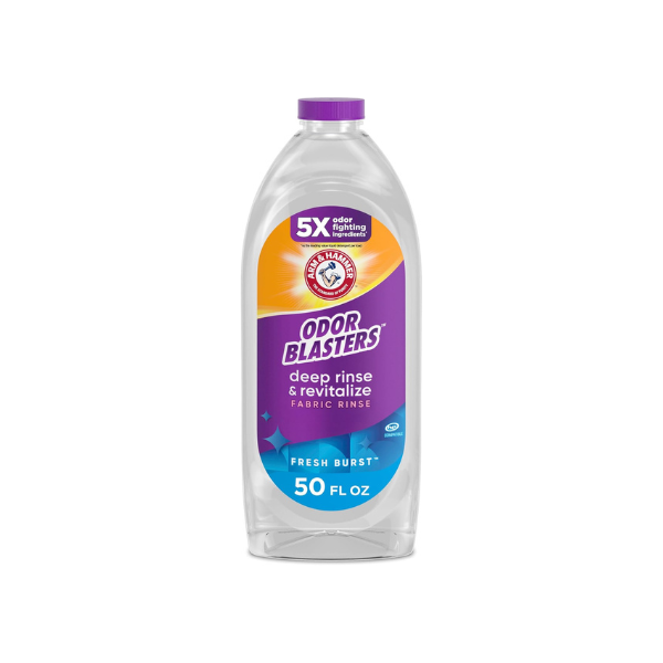 ARM & HAMMER Odor Blasters Fabric Rinse, Fresh Burst Scent, 50 Fl Oz