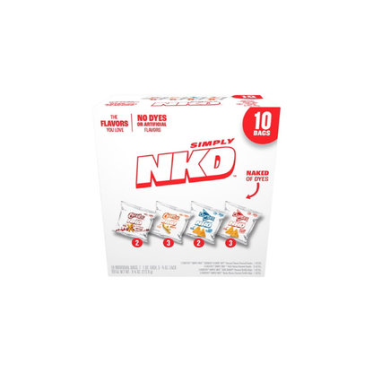 Frito Lay Simply NKD No Dyes No Artificial Flavors Variety pack Snack Mix, 9.625 oz (10 pack)