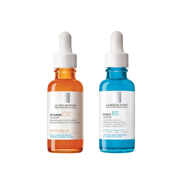 La Roche-Posay Hyalu B5 Pure Hyaluronic Acid Serum for Face, Vitamin B5 + Hyaluronic Acid + Madecassoside, Hydrating Serum Visibly Plumps Skin, Sensitive Skin Safe, Anti Aging, Oil-Free