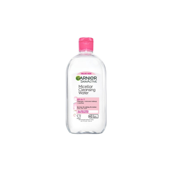 Garnier SkinActive Micellar Cleansing Water All in 1 Makeup Remover, Face Cleanser, 23.7 fl oz